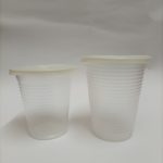 Flat Lid Disposable Glass (Pack of 50 Pc)