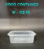 W_150 ML - Microwave Disposable Food Storage Box