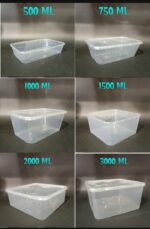 750 ML - Microwave Disposable Food Storage Box - Image 7