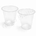 Transparent Disposable Glass (8 OZ/240 ML)-(Pack of 50 Pc) - Image 3